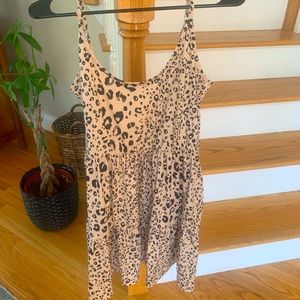 Cheetah Print Flowy Dress - Forever 21